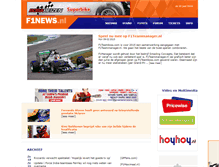 Tablet Screenshot of f1news.nl